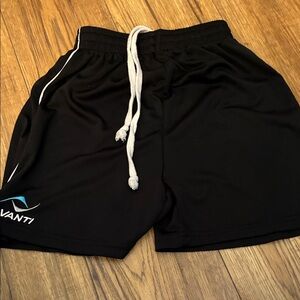 Avanti Black Athletic Boys Shorts with White Accents (Bin C)